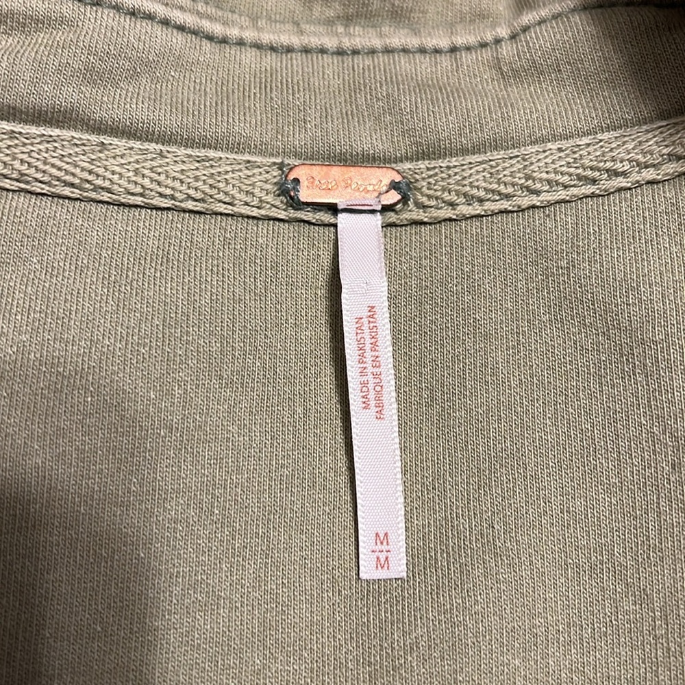 Free People Ruby Jacket Jaded Medium - image 7